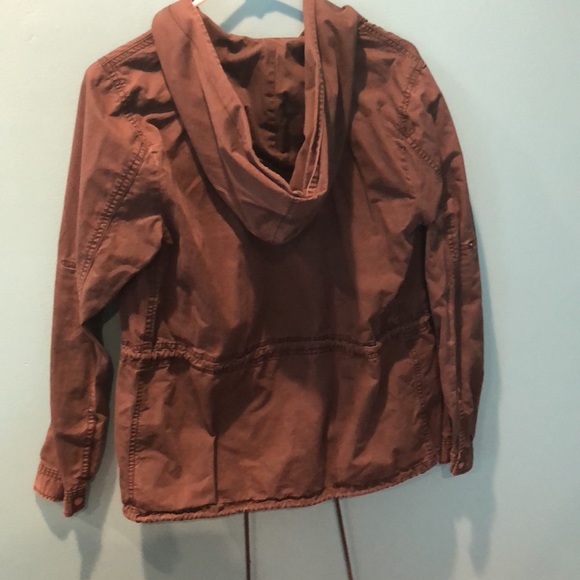 Vintage Navy Green Jean Jacket - Picture 2 of 3